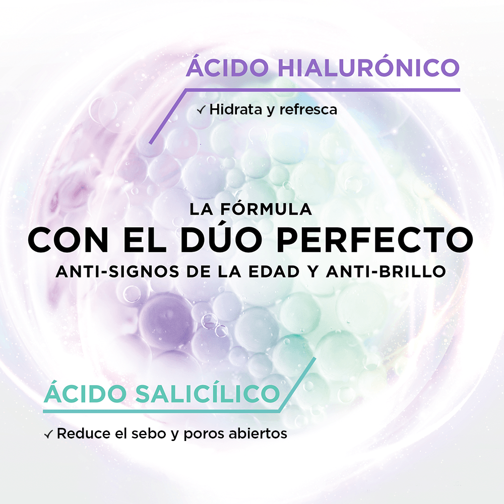 Gel Limpiador Anti oleosidad Ácido Hialurónico - LOréal Paris img #2