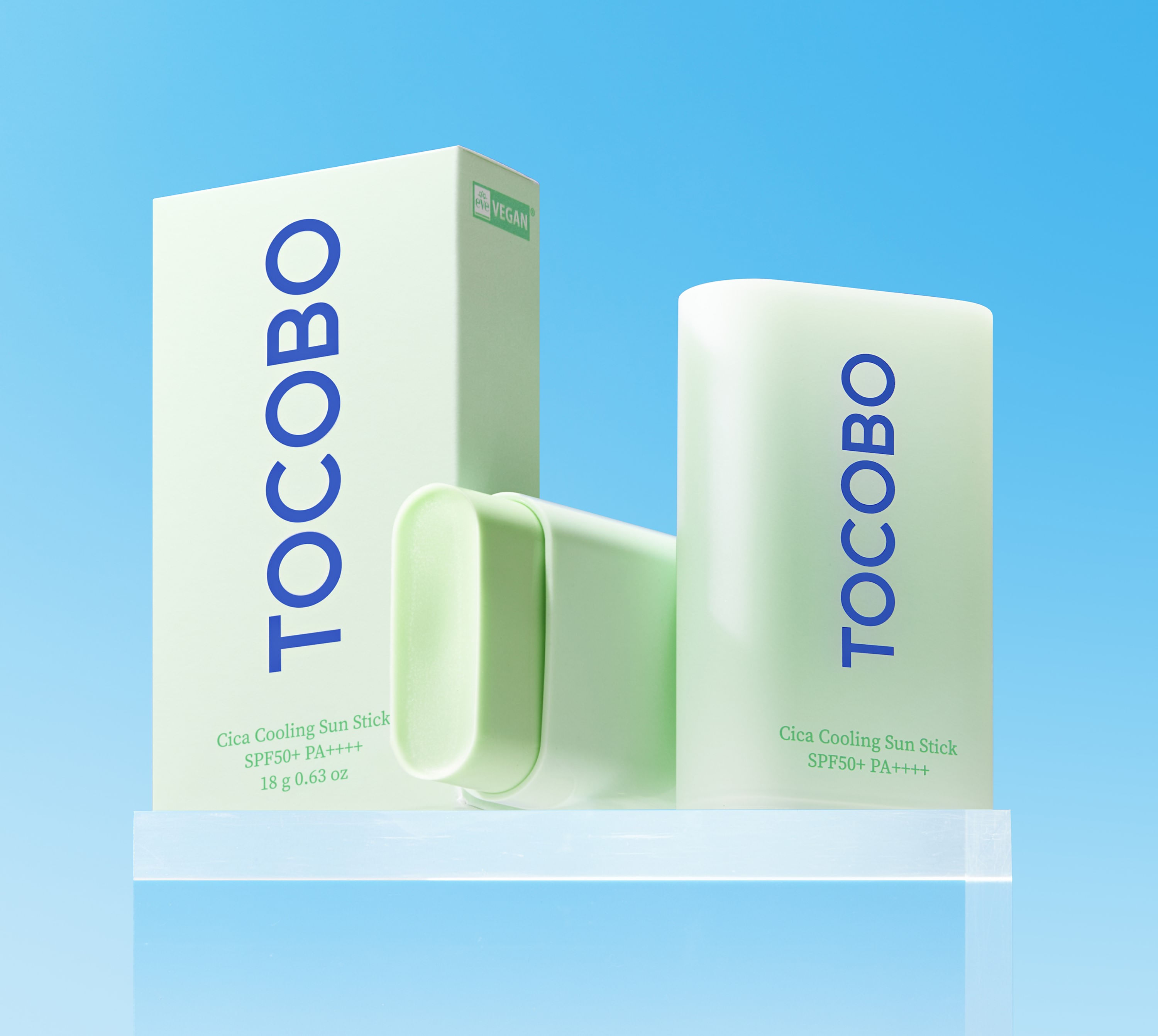 Cica Cooling Sun Stick SPF50+ PA - Tocobo img #2