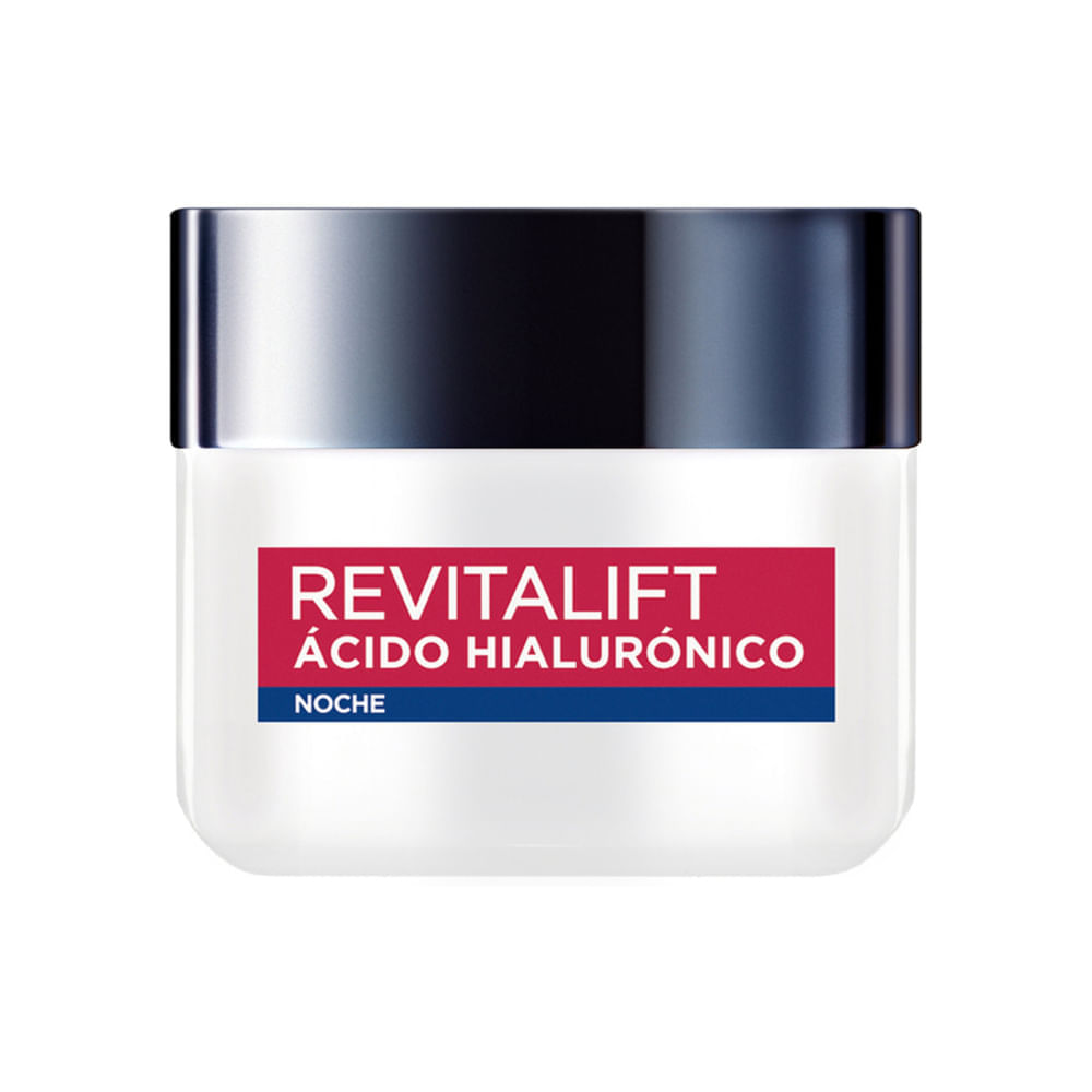 Crema Noche Hidratante Revitalift Ácido Hialurónico - LOréal Paris img #1