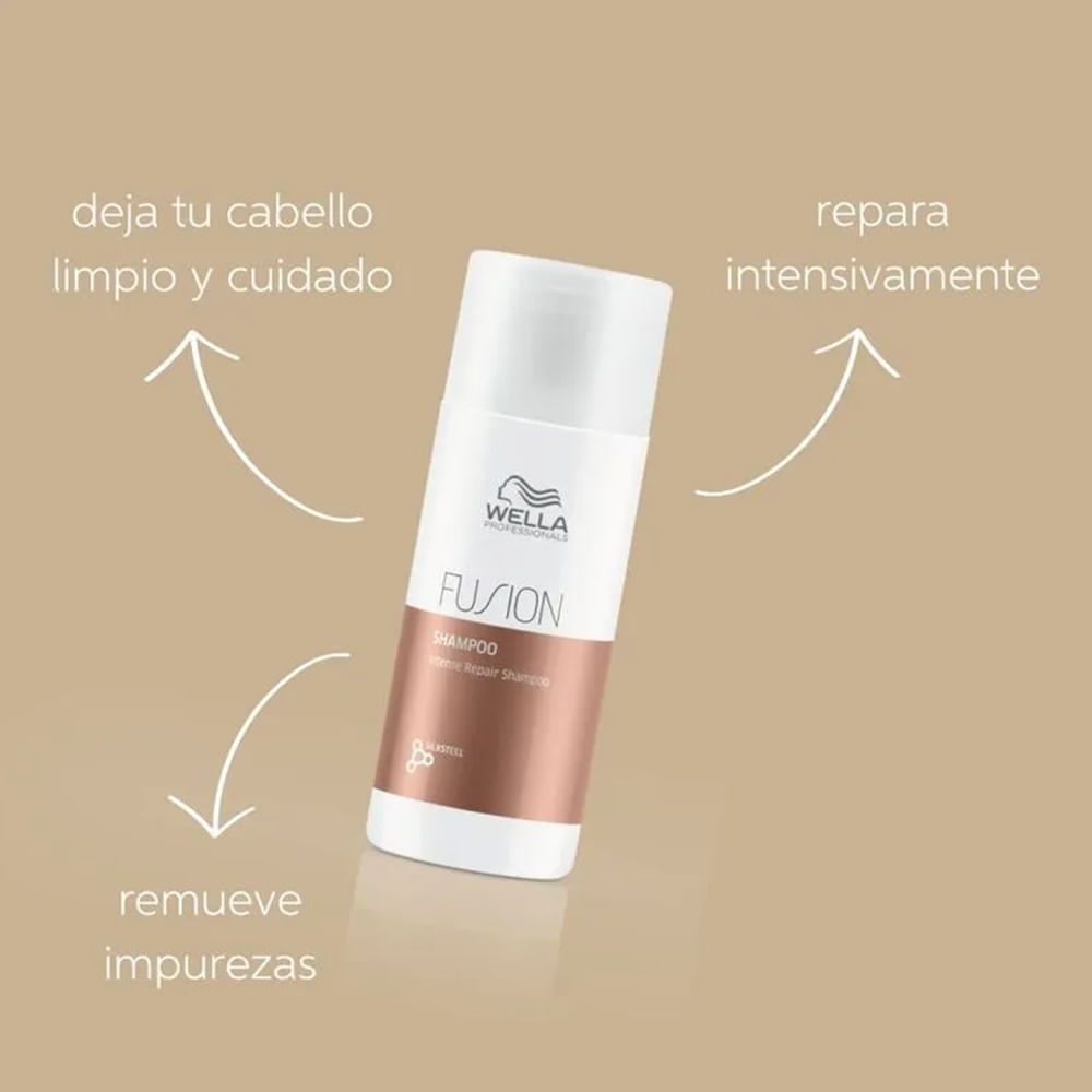 Mini Shampoo Reparación Fusion – Wella Professionals img #3