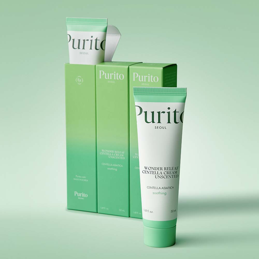Wonder Releaf Centella Cream Unscented - Purito img #3