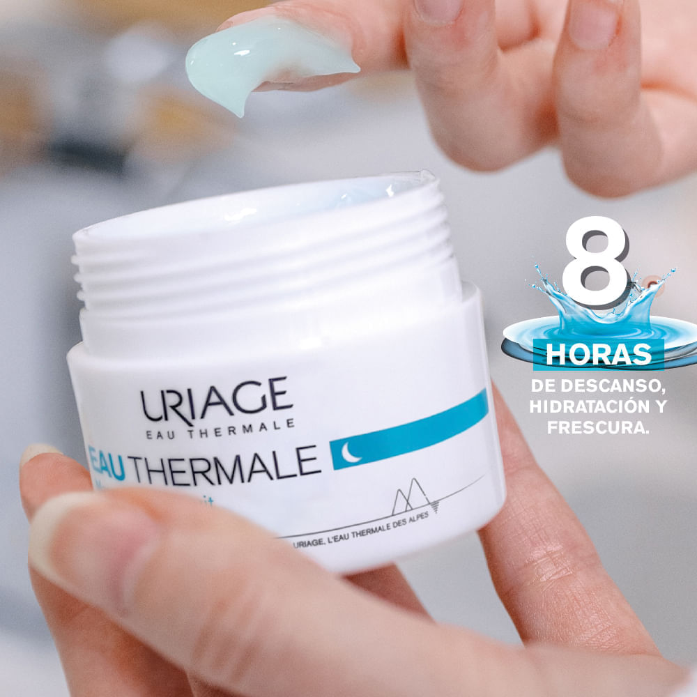 Kit Age Absolu Suero 30 ml + Gratis Agua Termal Crema 15 ml + Gratis Agua Termal Mascarilla De Noche 15 ml - Uriage img #5