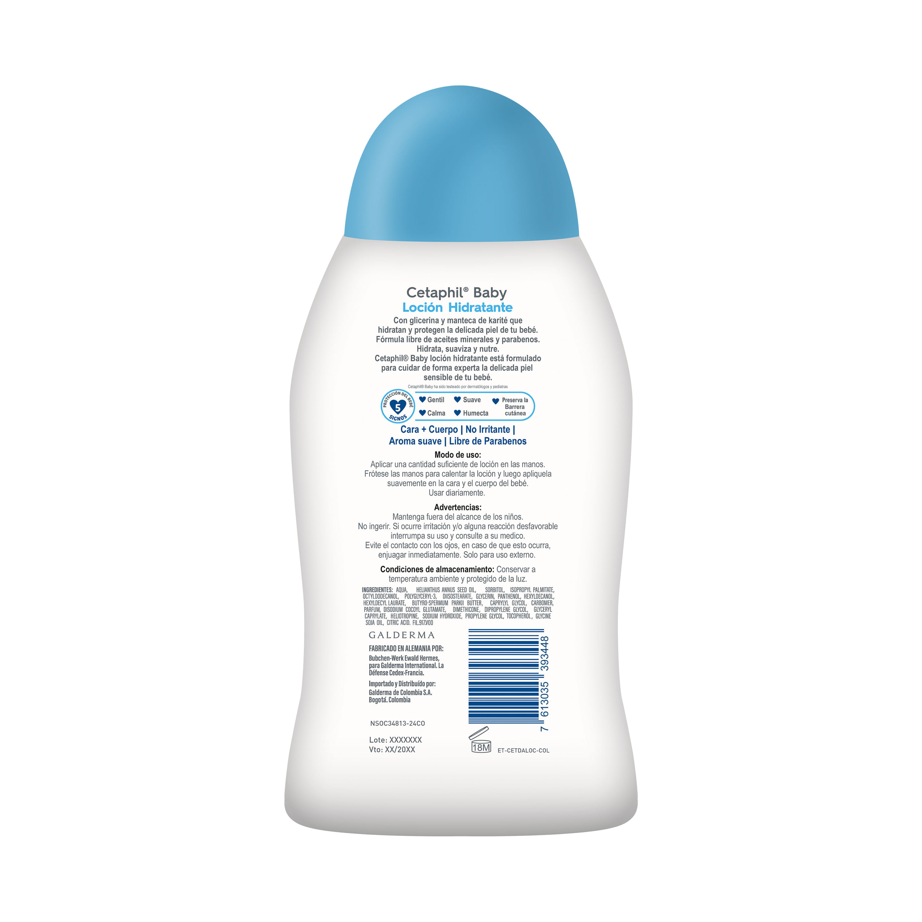 Loción Hidratante Baby - Cetaphil img #3