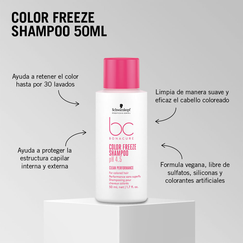 Mini Color Freeze Shampoo - Bonacure img #2