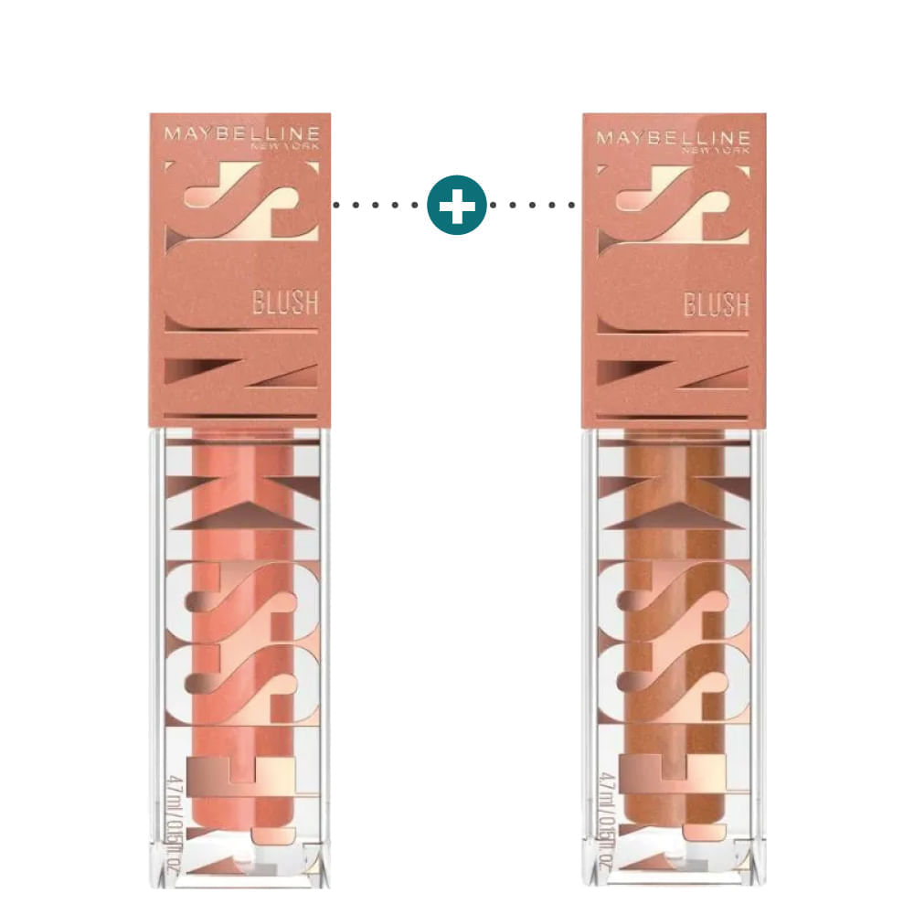 Kit Maybelline Sun Kisser Blush Sol Search + Sun Kisser Blush Electic Bronze img #1