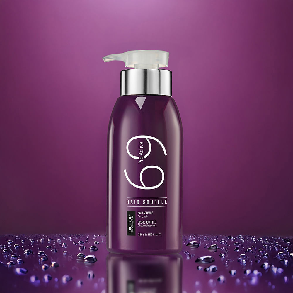 69 Pro Active Hair Soufflé - Crema para peinar Crespos - Biotop Professional img #3