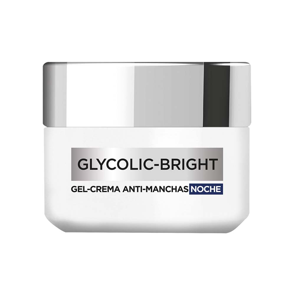 Crema Gel Hidratante Noche Antimanchas Glycolic Bright Ácido Glicólico y Niacinamida - LOréal Paris img #1