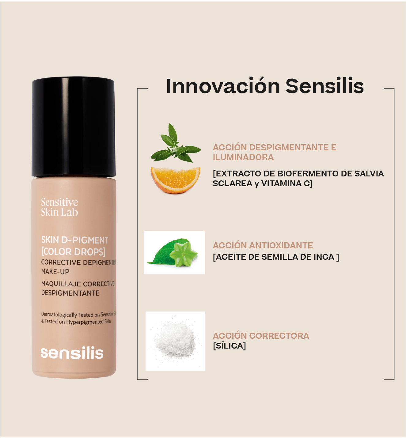 Skin D-Pigment Base 25 ml - Sensilis img #3