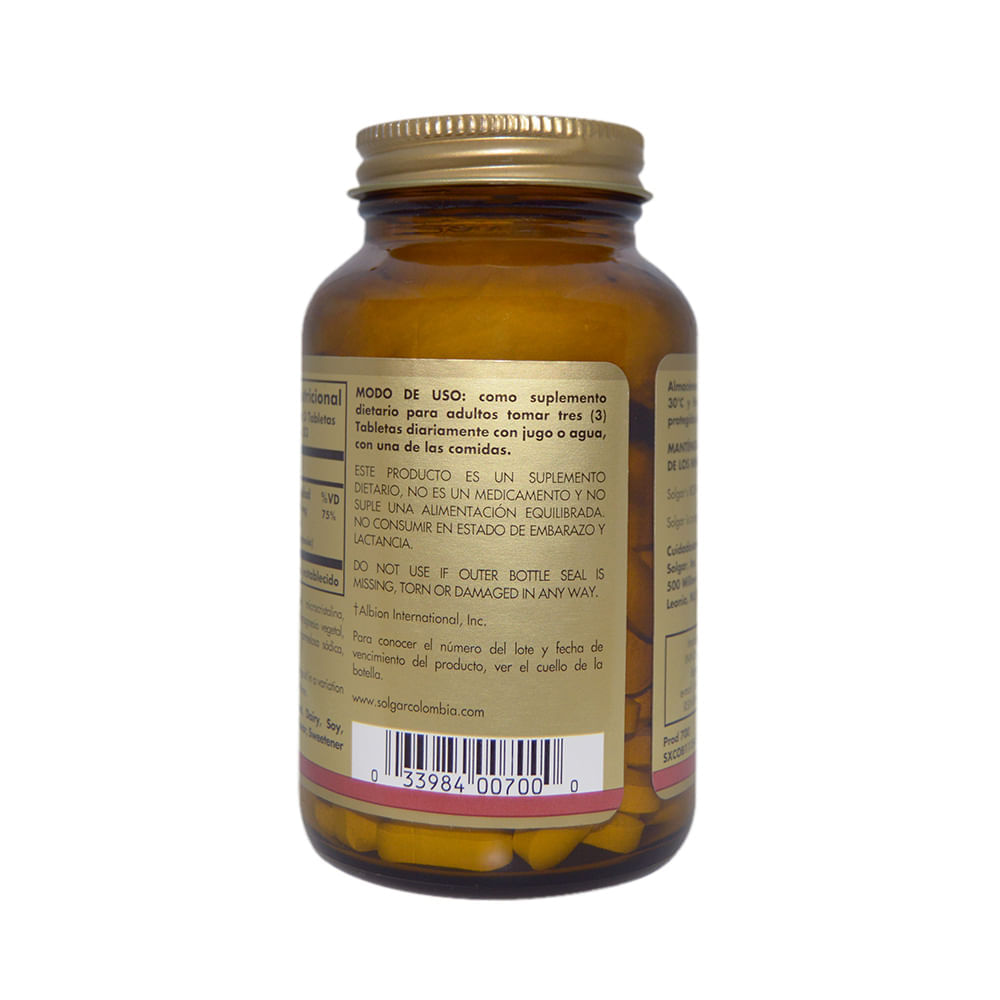 Chelated Magnesium - Solgar img #3