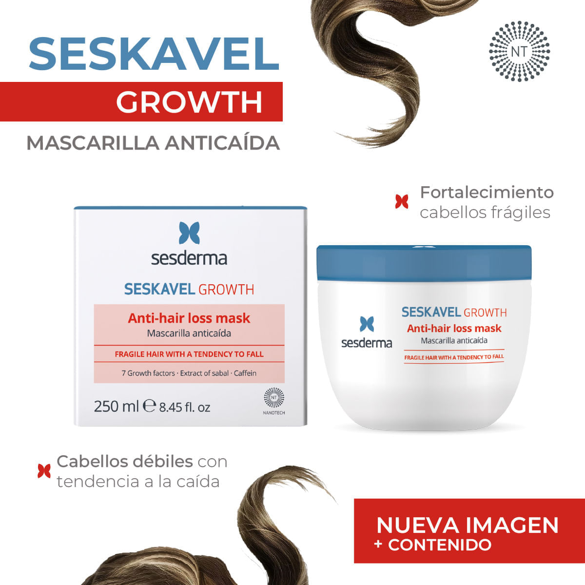 Seskavel Growth Mascarilla Anticaida - Sesderma img #2