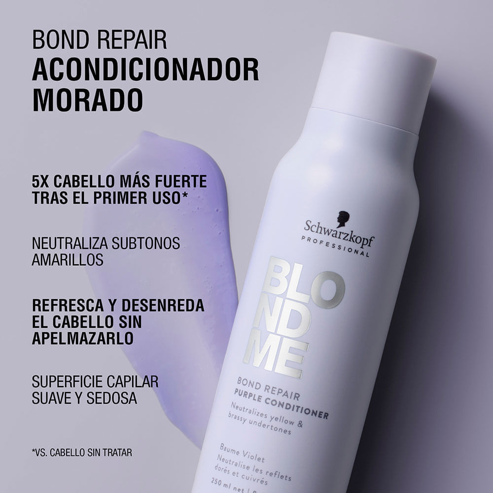 Acondicionador Neutralizante Morado Repair- Blondme img #2
