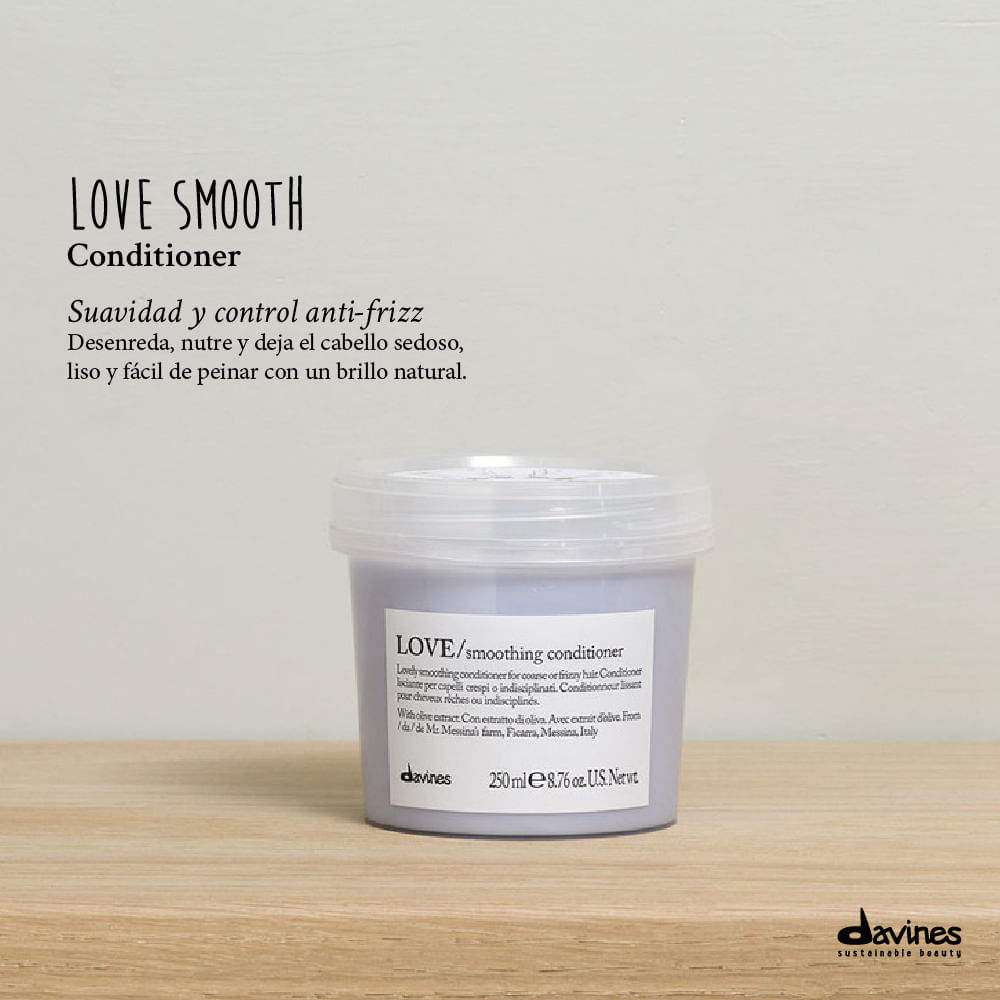 Essential Haircare Love Smooth Acondicionador - Davines img #2