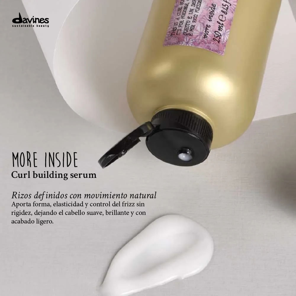 More Inside Curl Bulding Serum - Davines img #2