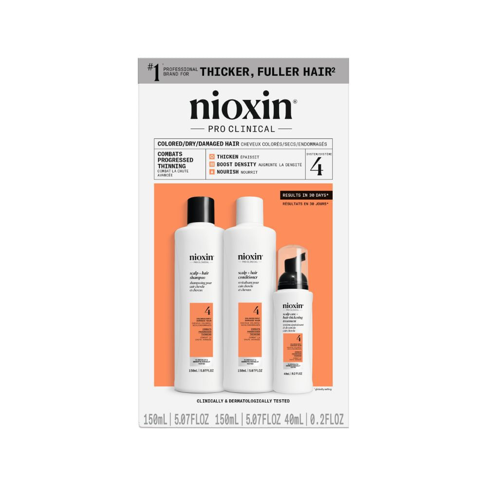 Kit Para Adelgazamiento Y Caída Capilar Sistema 4 - 340 ml - Nioxin img #2
