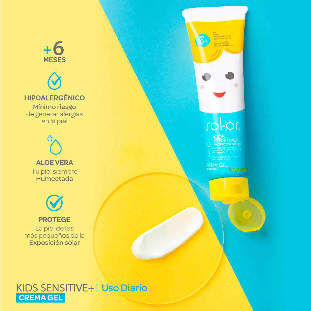 Kids Sensitive+ Spf 50+ - Solor img #3