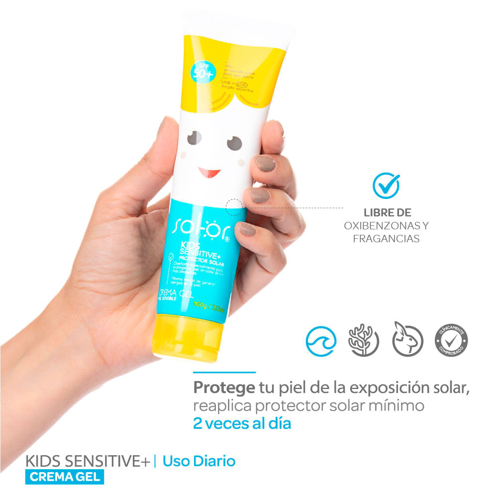Kids Sensitive+ Spf 50+ - Solor img #2