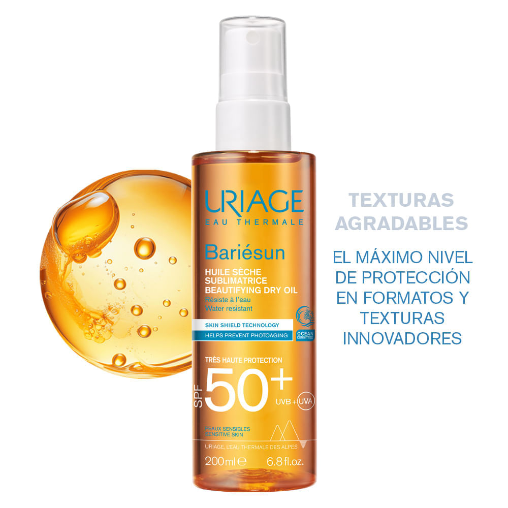 Bariesun Aceite Seco Embellecedor Spf50+ - Uriage img #2
