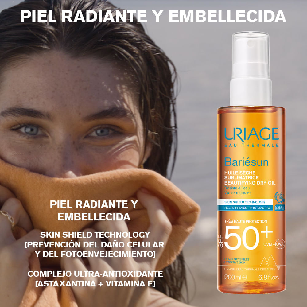 Bariesun Aceite Seco Embellecedor Spf50+ - Uriage img #4