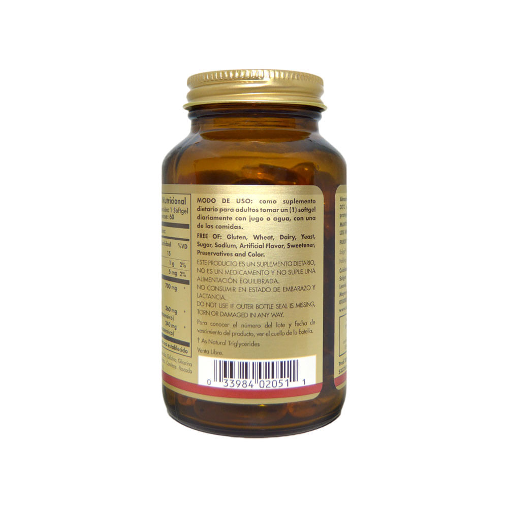 Double Strength Omega 3 - Solgar img #3