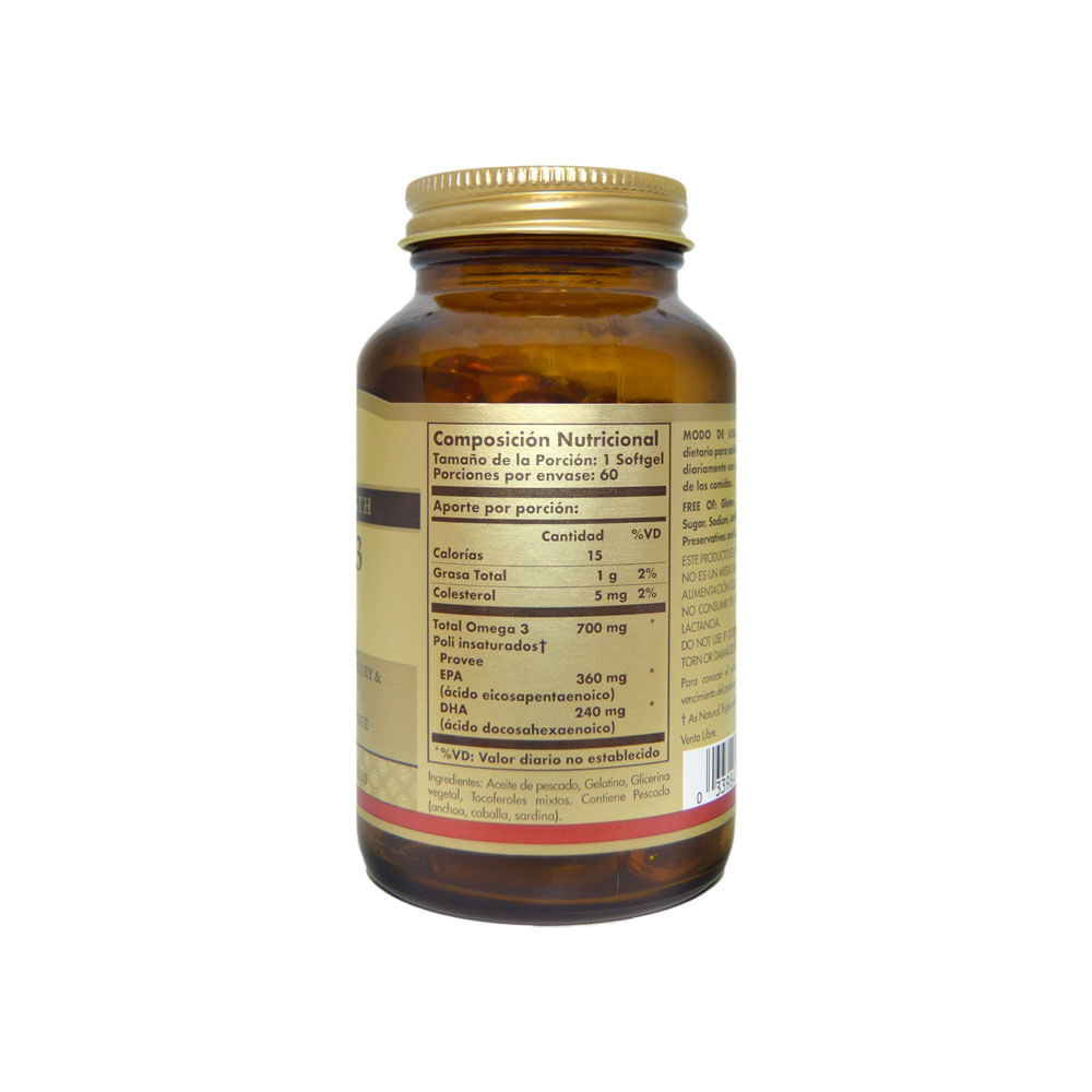 Double Strength Omega 3 - Solgar img #2