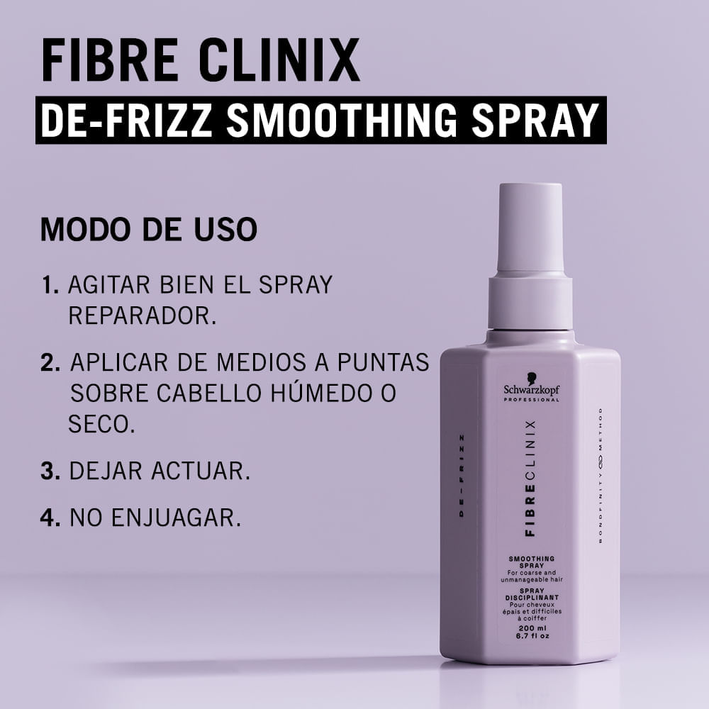 Spray Acondicionador Frizz - Fibre Clinix img #3
