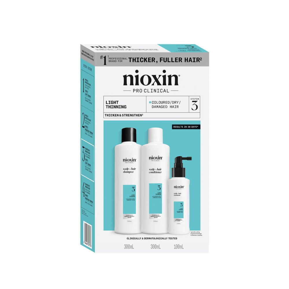 Kit Para Adelgazamiento Y Caída Capilar Sistema 3 - 700 ml - Nioxin img #2
