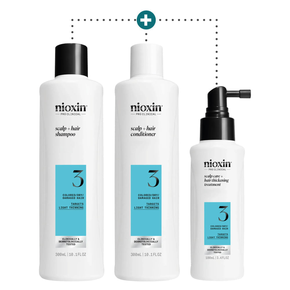 Kit Para Adelgazamiento Y Caída Capilar Sistema 3 - 700 ml - Nioxin img #1