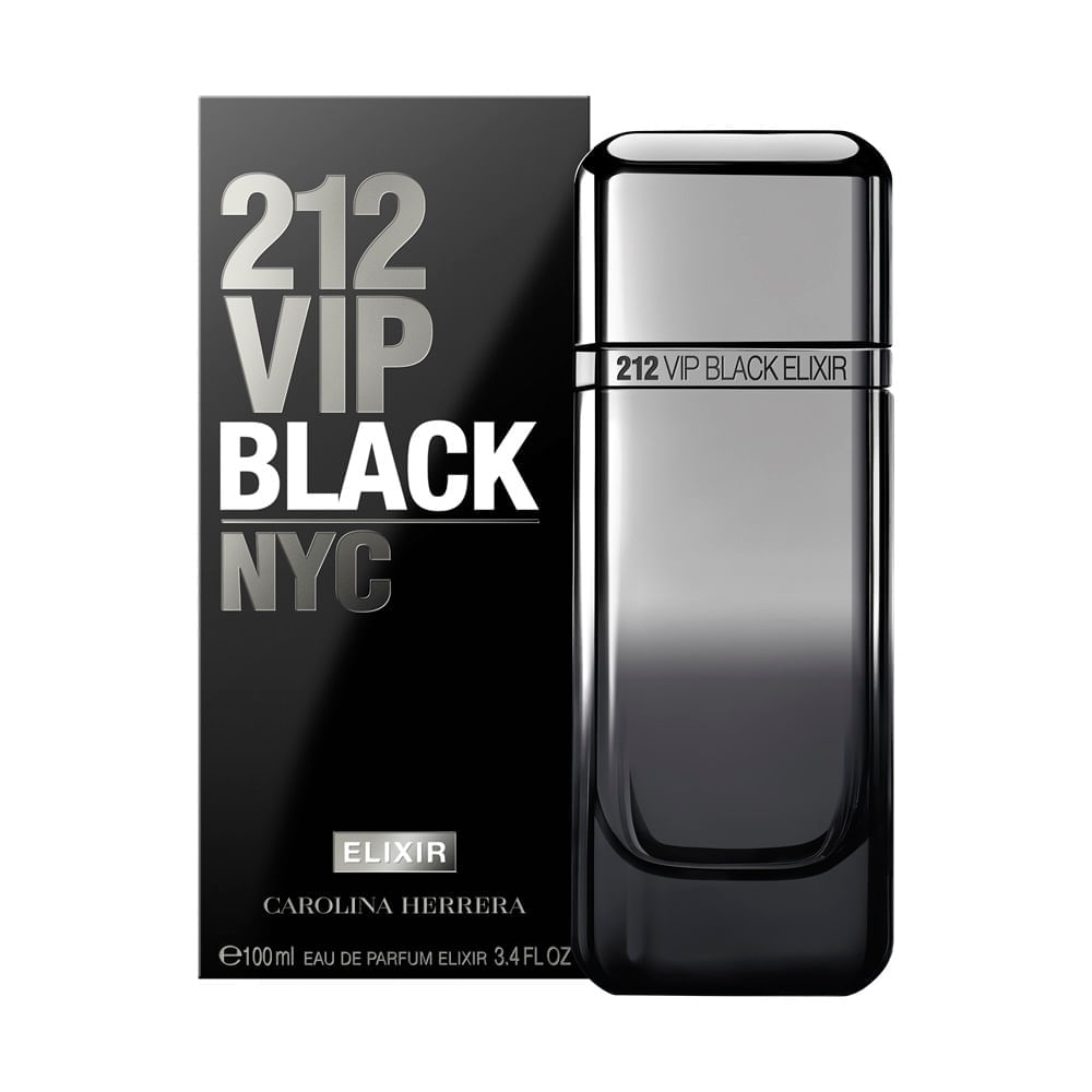 Perfume 212 VIP Black Elixir EDP Elixir - Carolina Herrera img #2