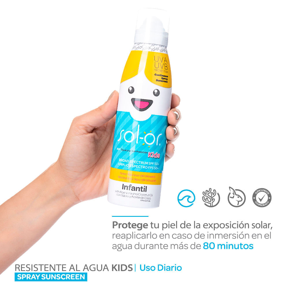 Kids Broad Spectrum Spf 50+ Continuous - Solor img #2