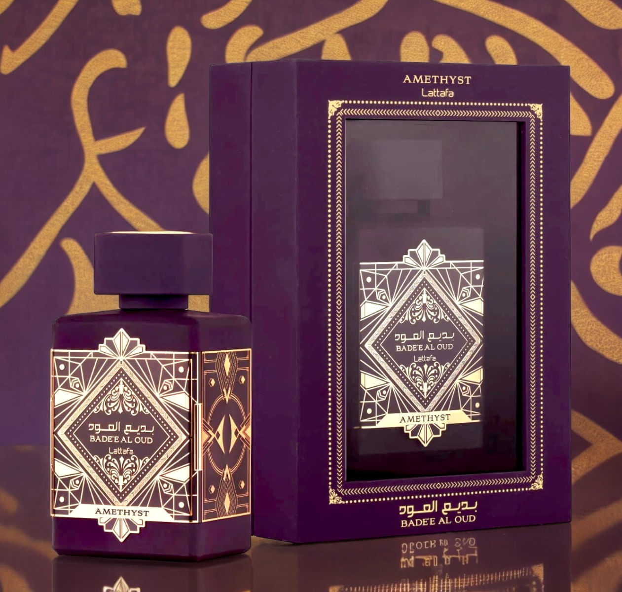 Perfume Badee Al Oud Amethyst  EDP Unisex - Lattafa img #2
