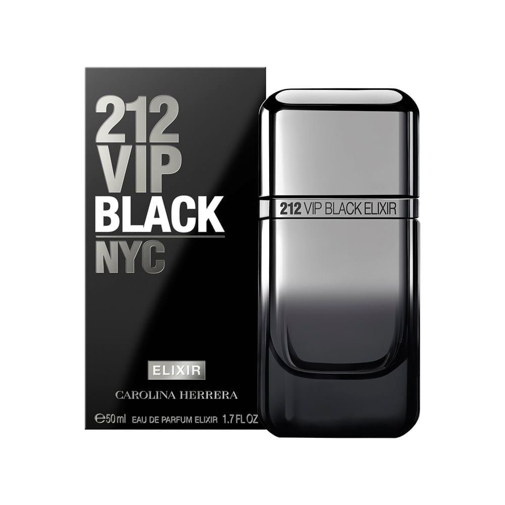 Perfume 212 VIP Black Elixir EDP Elixir - Carolina Herrera img #2