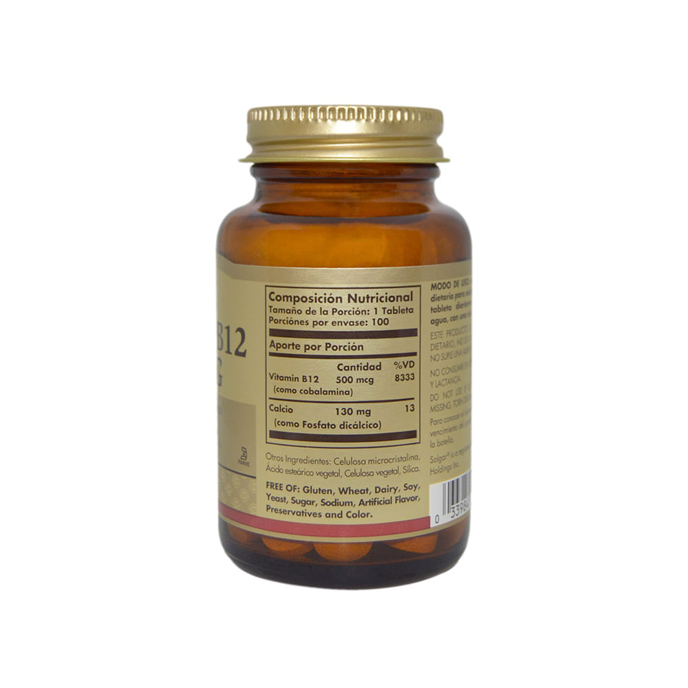 Vitamin B12 - Solgar img #2