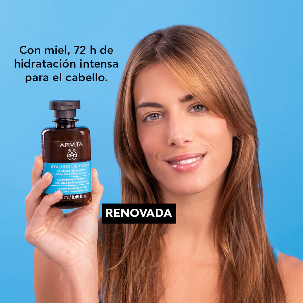 Shampoo Hyalu Hydra - Apivita img #4
