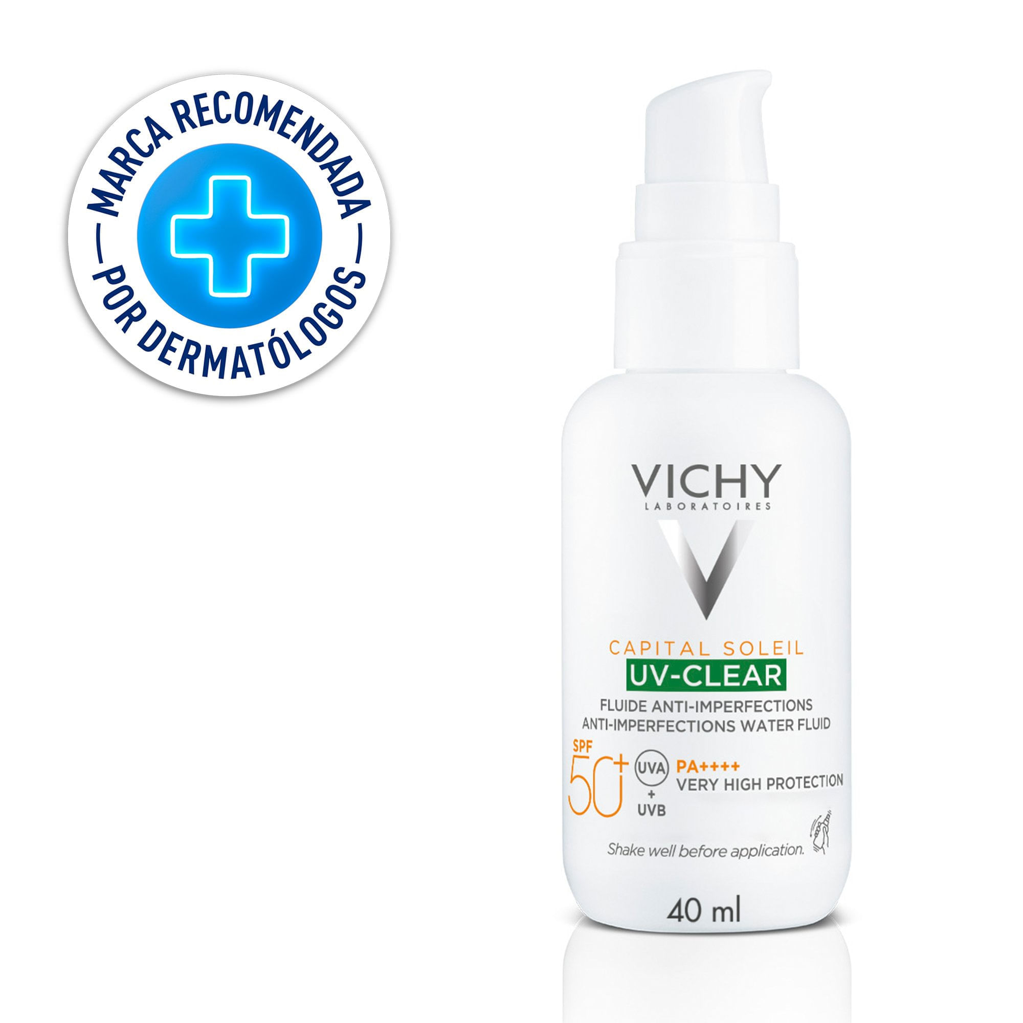 Capital Soleil UV Clear SPF 50+ Protector Solar 40ml - Vichy img #3