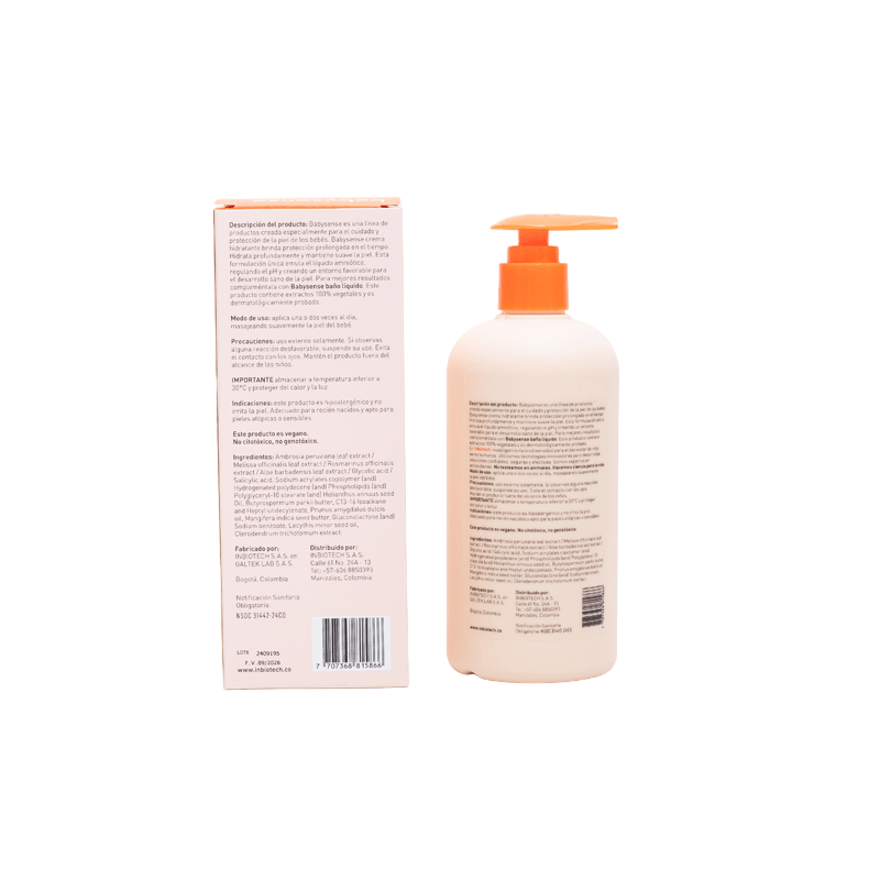 Babysense Crem Hidratante - Inbiotech img #3