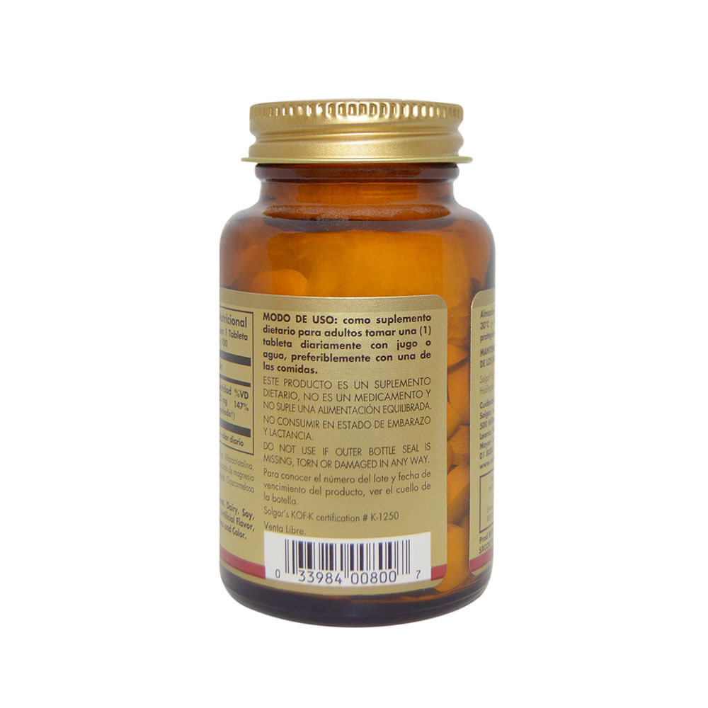 Chelated Zinc - Solgar img #3