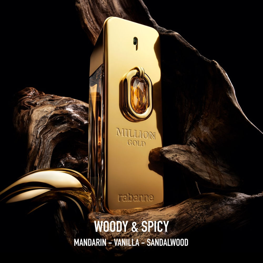 Perfume Million Gold Elixir Parfum Intense - Rabanne img #4