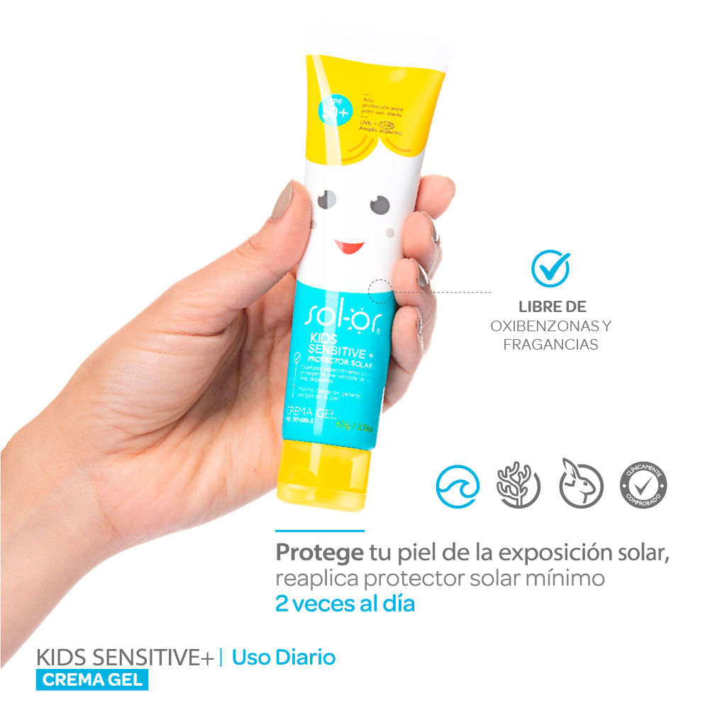 Kids Sensitive+ Spf 50+ - Solor img #2