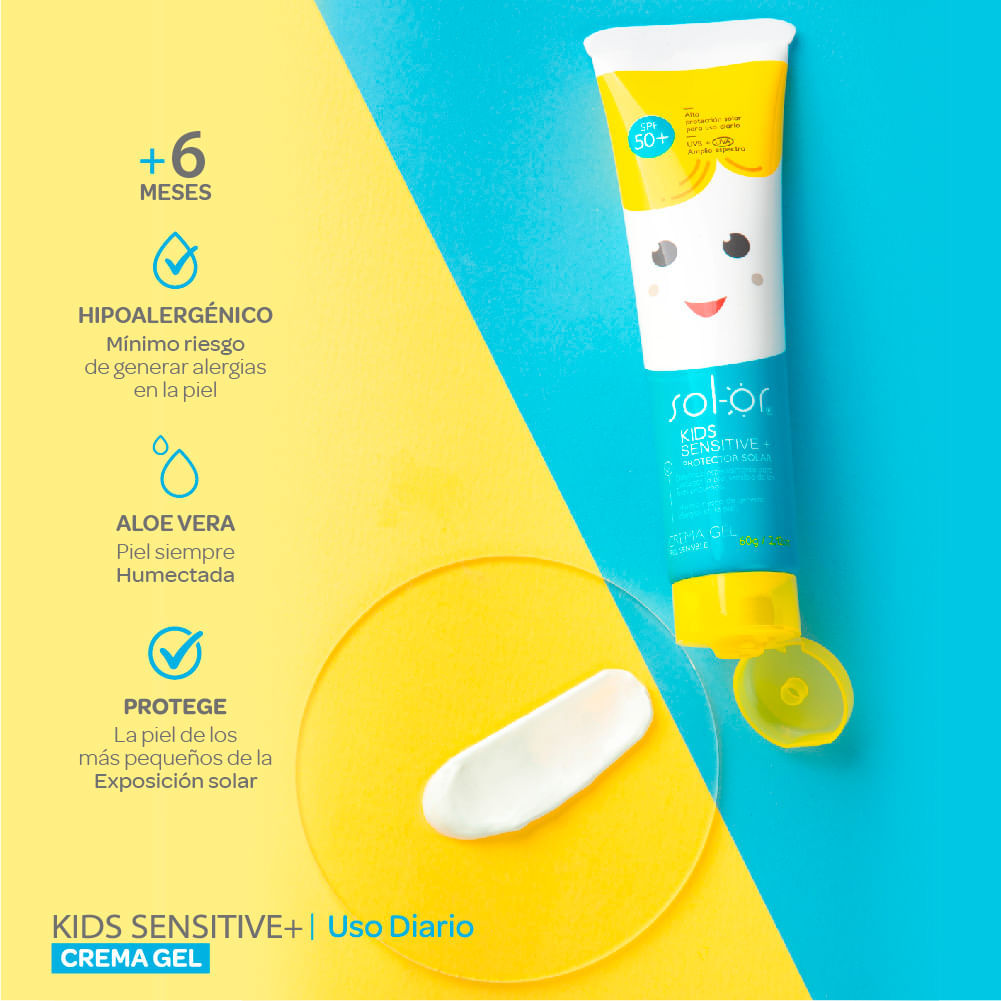 Kids Sensitive+ Spf 50+ - Solor img #3