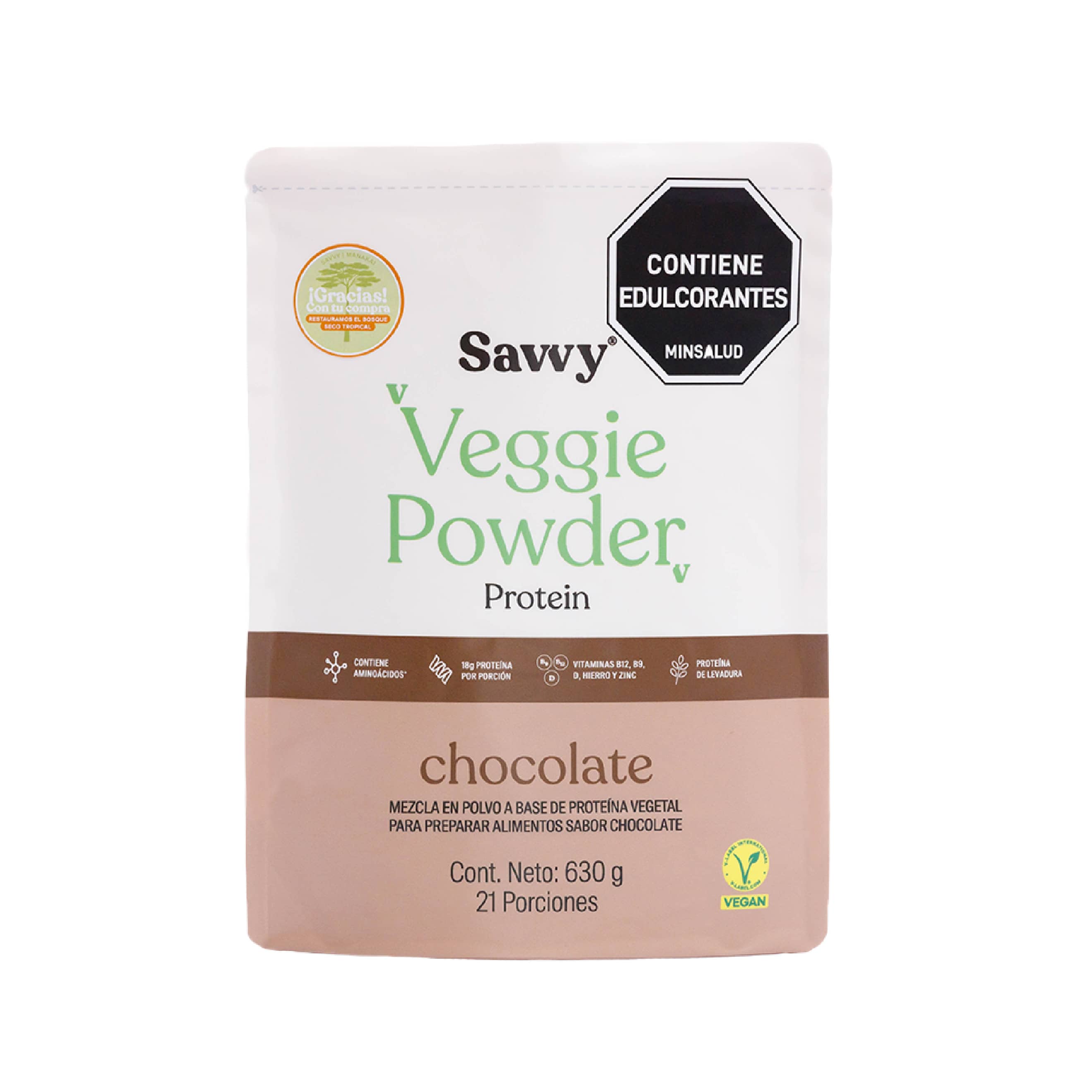 Veggie Chocolate Doypack - Savvy img #1