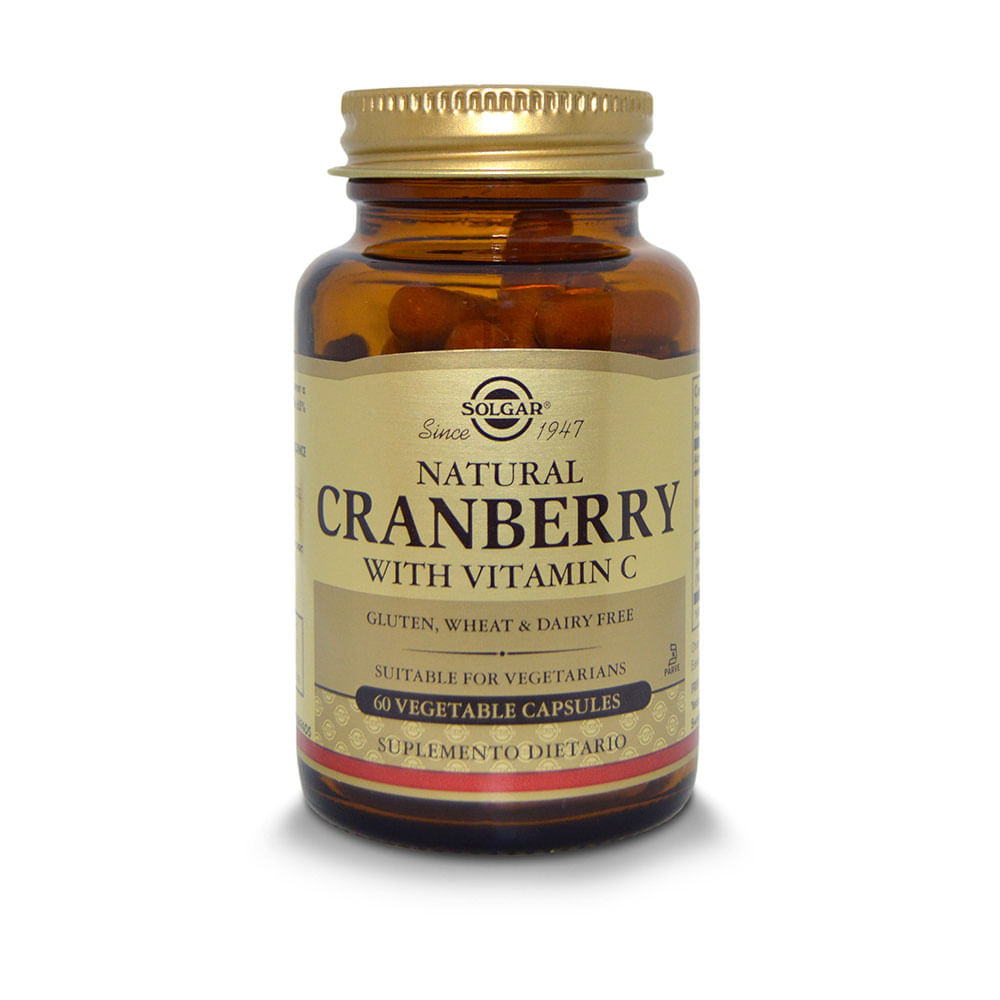 Natural Cranberry with Vitamin C - Solgar img #1
