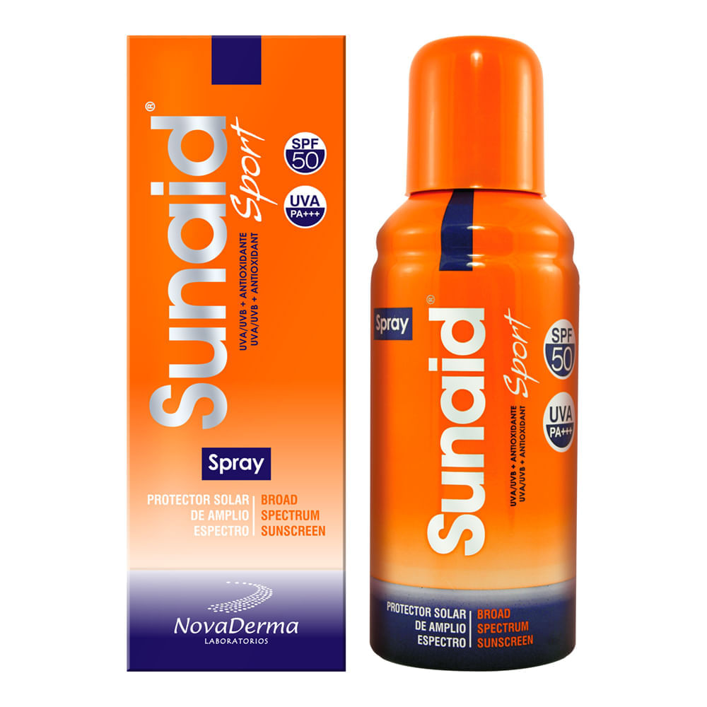 Sunaid Sport Spray Spf50+ - Novaderma img #1