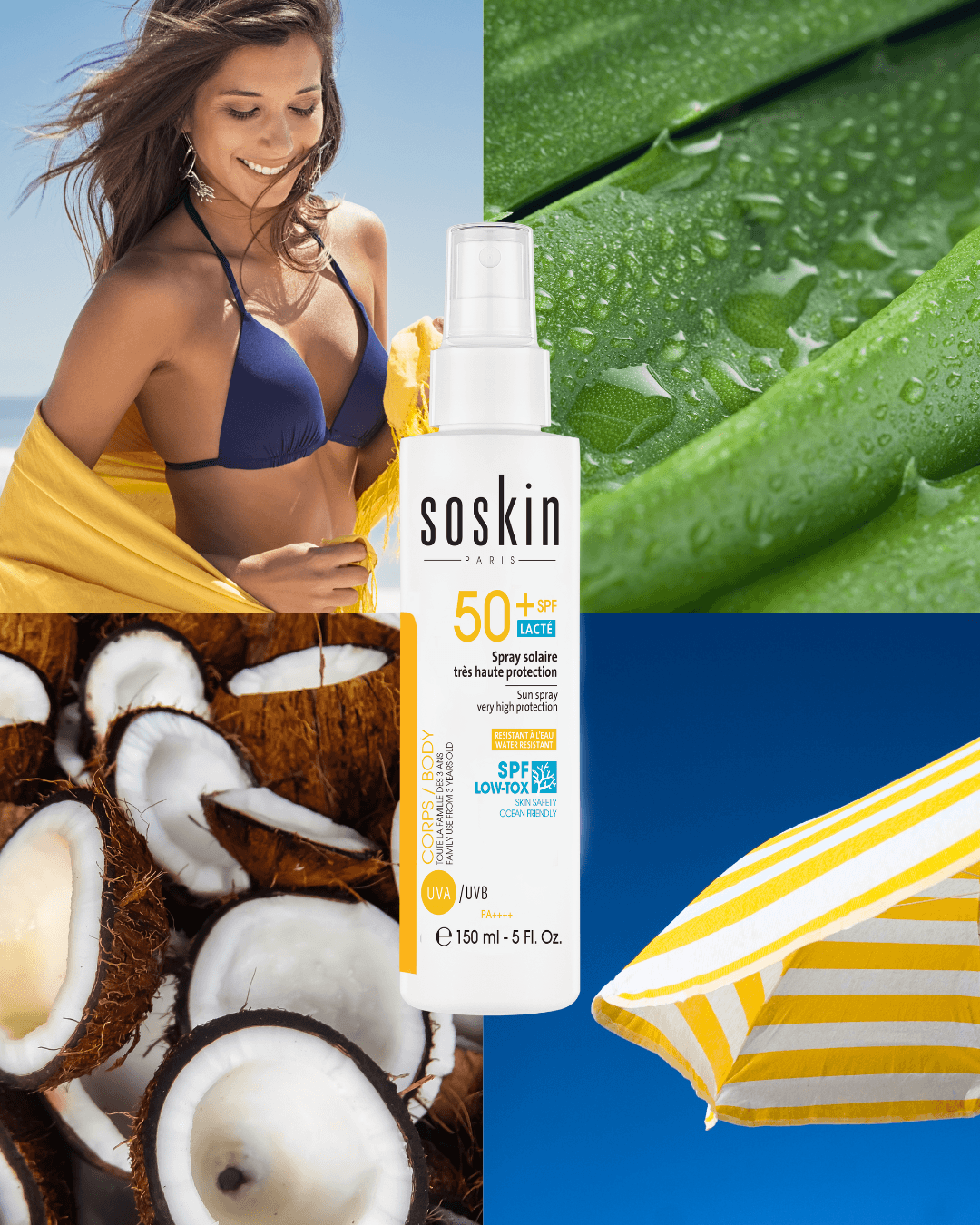Sun Low Tox Spray Solar Spf 50+ - Soskin img #2