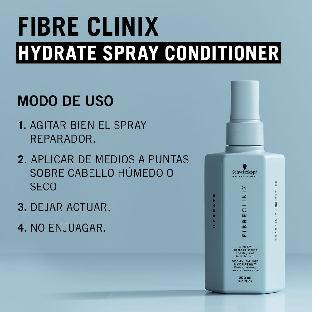 Spray Acondicionador Hidratante - Fibre Clinix img #2