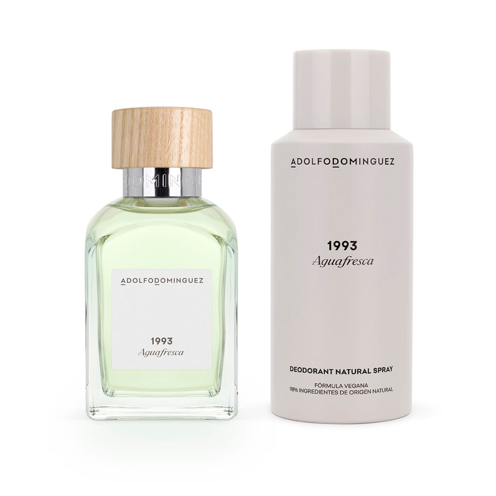 Kit Hombre Aguafresca EDT 120 ml + Desodorante 150 ml - Adolfo Dominguez img #1