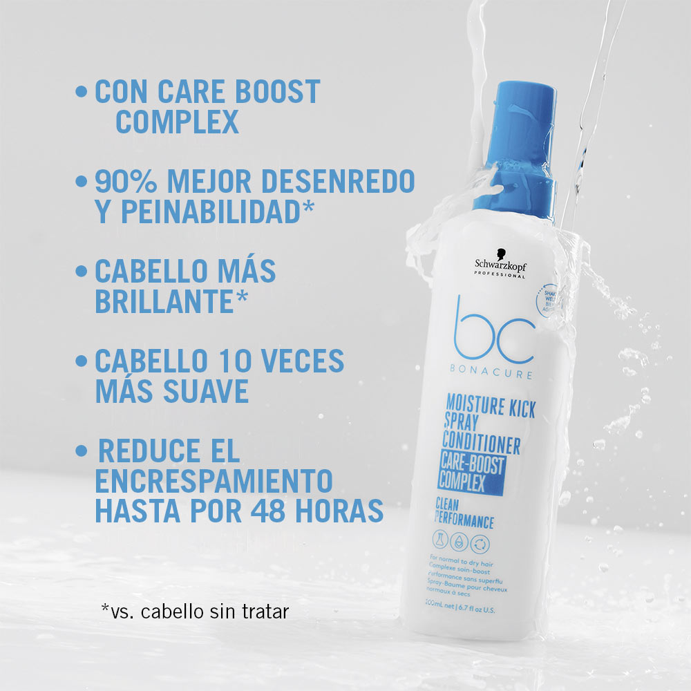 Spray Acondicionador Moisture Kick Hidratacion - Bonacure img #2