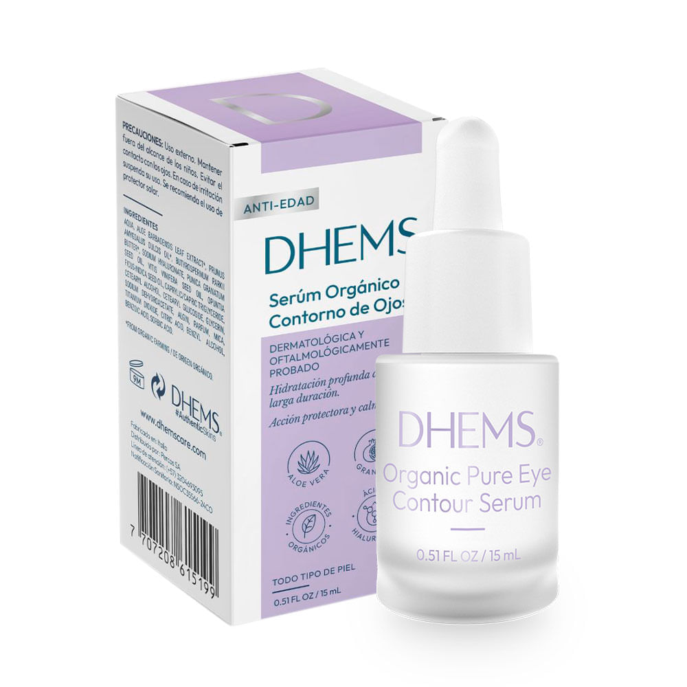 Organic Pure Eye Contour Serum - Dhems img #3