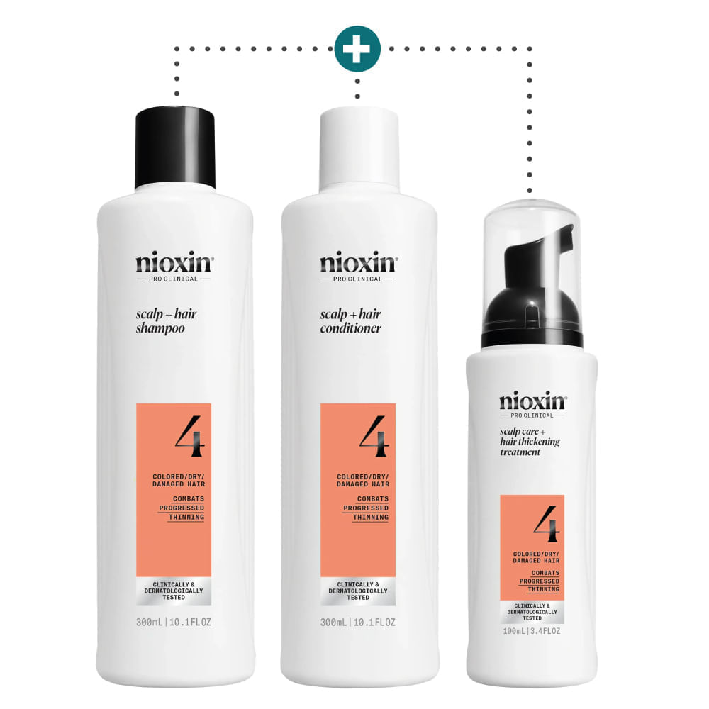 Kit Para Adelgazamiento Y Caída Capilar Sistema 4 - 700 ml - Nioxin img #1