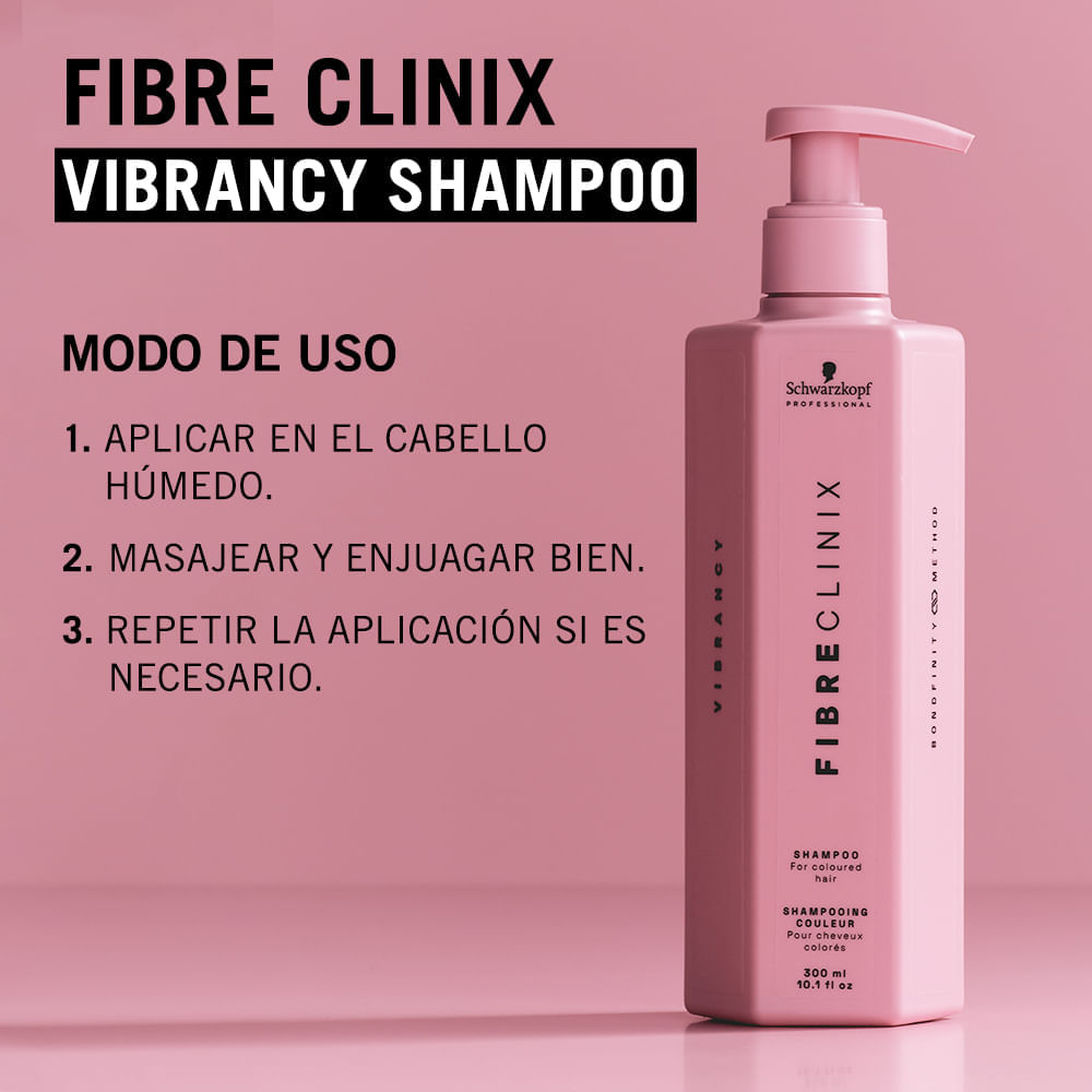 Shampoo Vibrancy - Fibre Clinix img #3