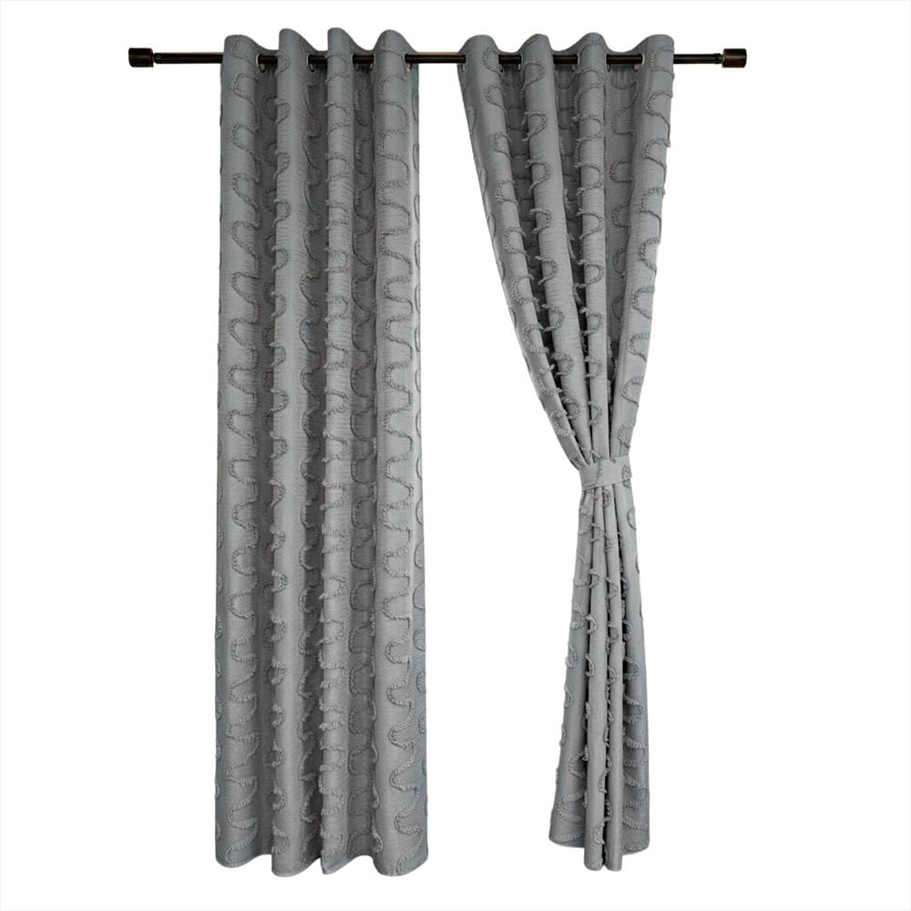 ⁠Cortina Ondas Gris img #1